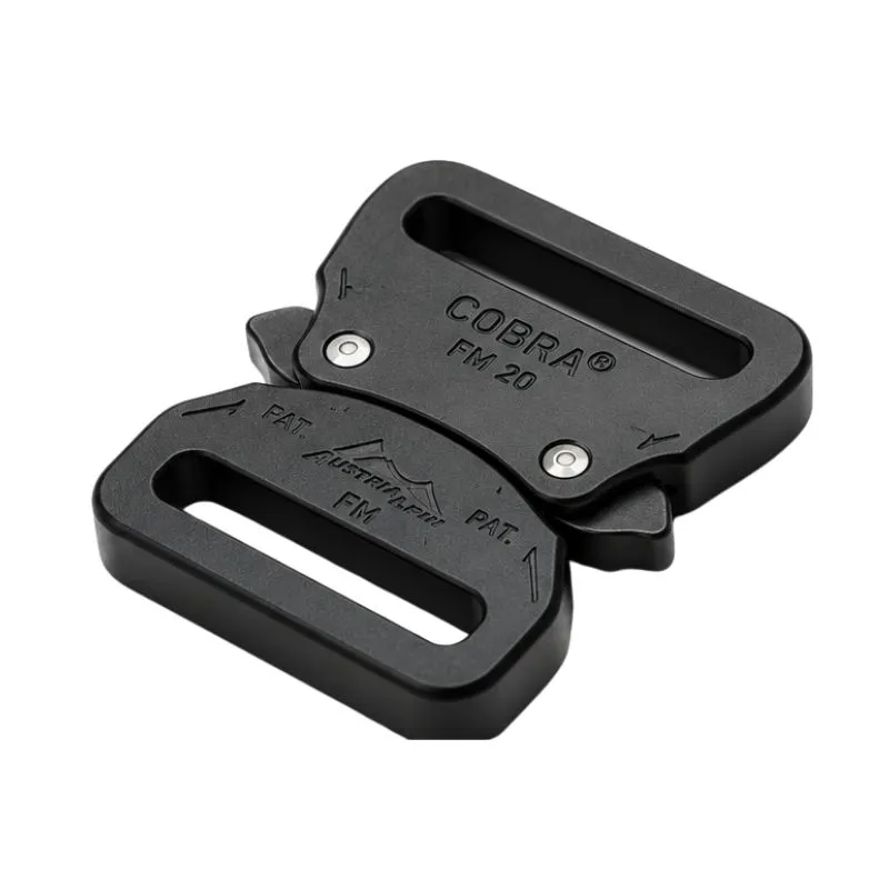 COBRA® FM aluminium 20 mm - Sort 