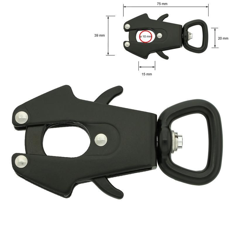 Aluminum Trigger Snap 75 mm/15