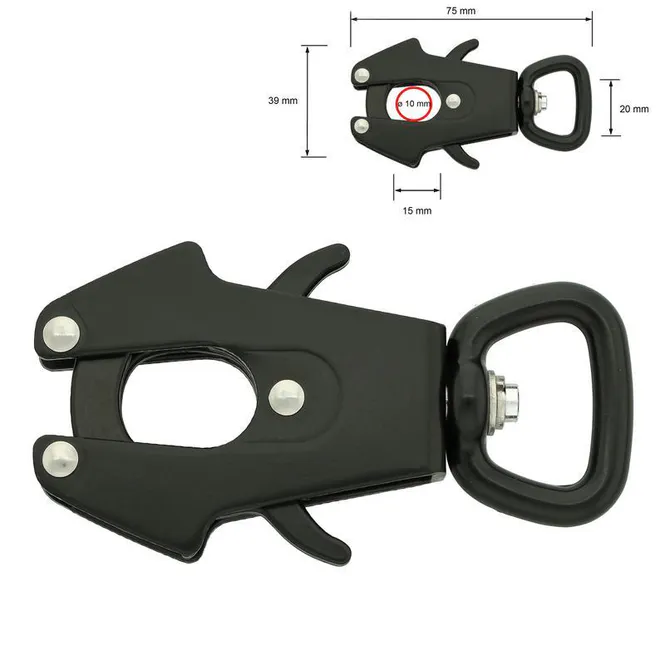 Hovedbilde Aluminum Trigger Snap 75 mm/15