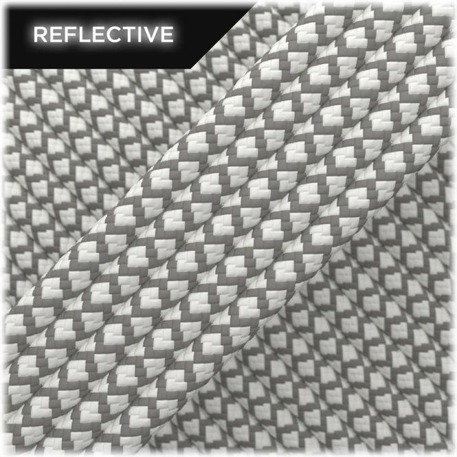 Hovedbilde Super Refleks - Hvit Diamond #RD007- 550 Paracord
